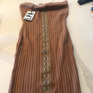 LPA Strapless Mini Dress